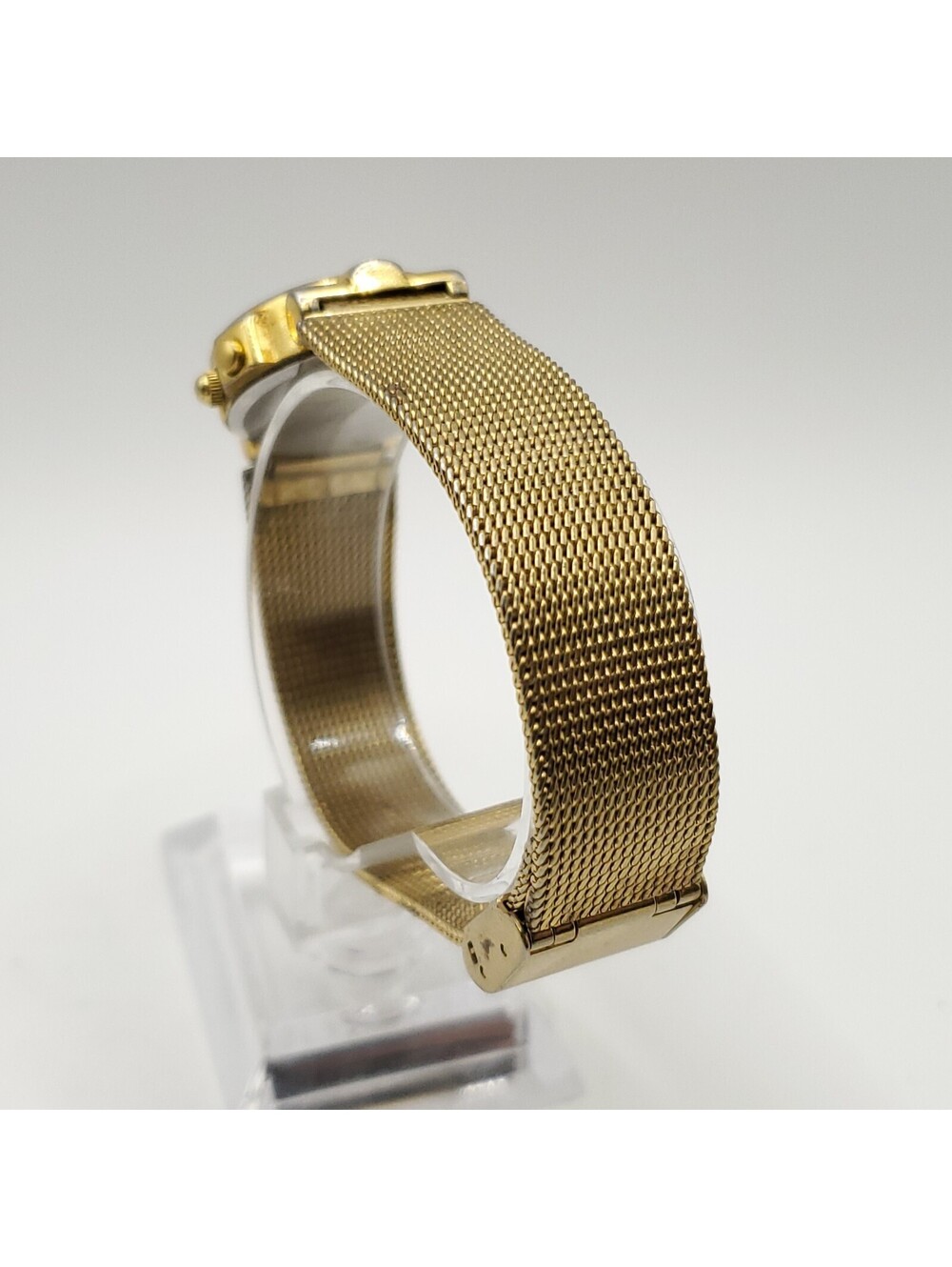 Anne Klein Instalite Gold Tone Womens Watch 25mm New Battery Please Read - Picture 4 of 14
